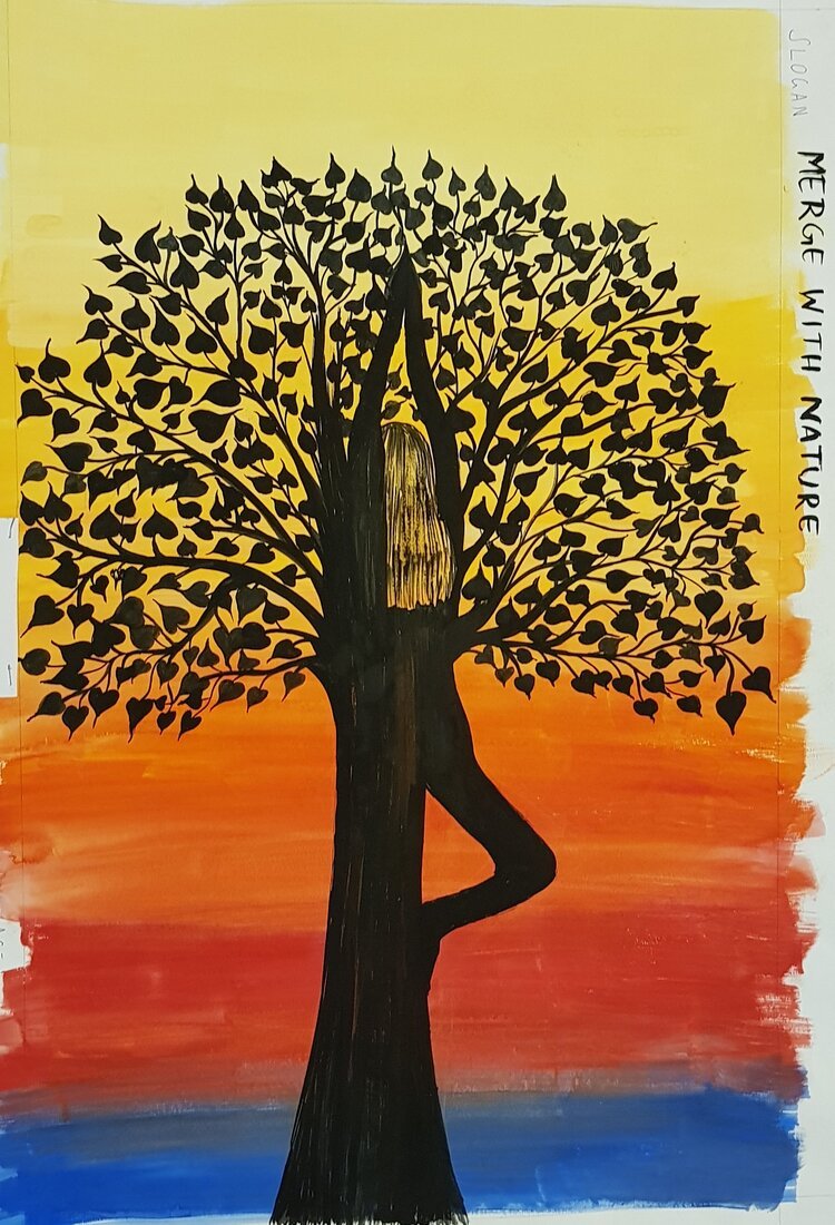 treepose painting