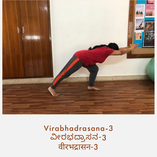 Virabhadrasana-3