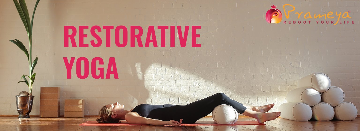 Restorative yoga banner