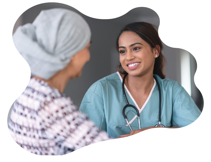 Doctor & patient- Well Women’s Clinic